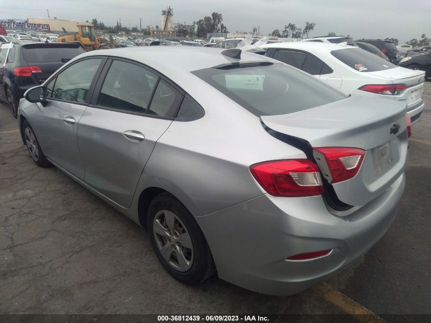 2016 CHEVROLET CRUZE LS - 1G1BC5SMXG7253088