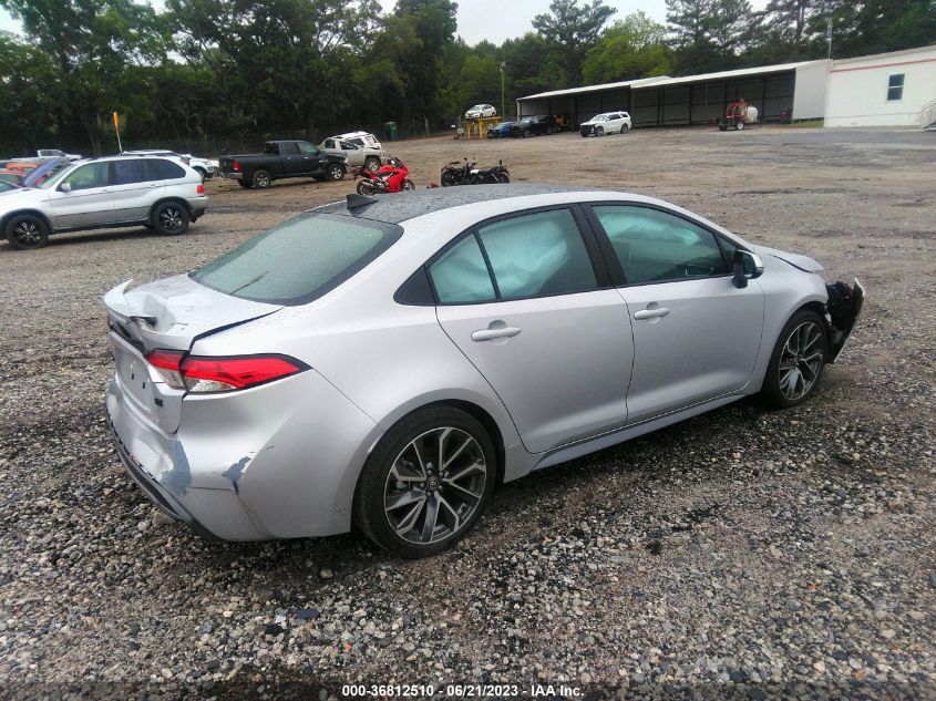 2021 TOYOTA COROLLA SE/NIGHT SHADE - 5YFS4MCE2MP097189