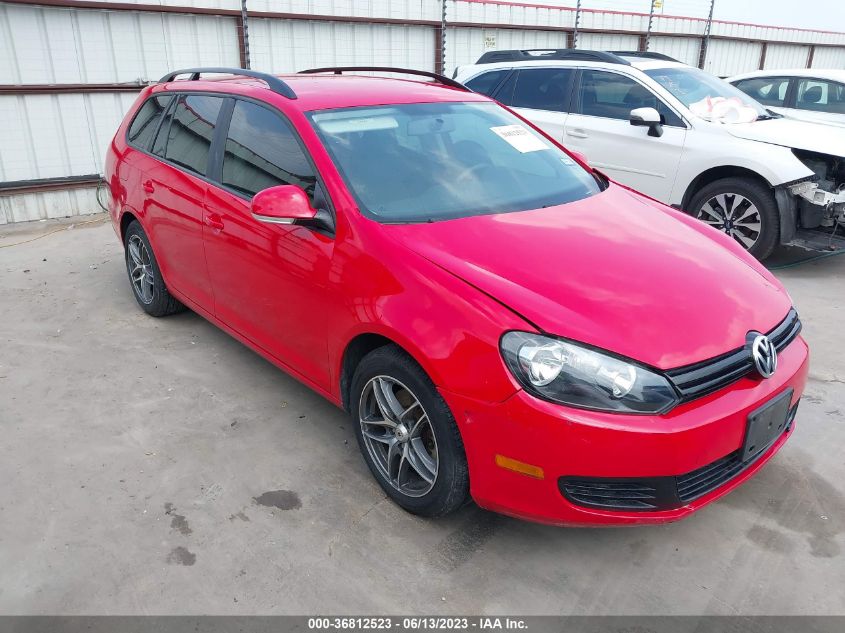 2013 VOLKSWAGEN JETTA SPORTWAGEN S - 3VWPX7AJ6DM668332