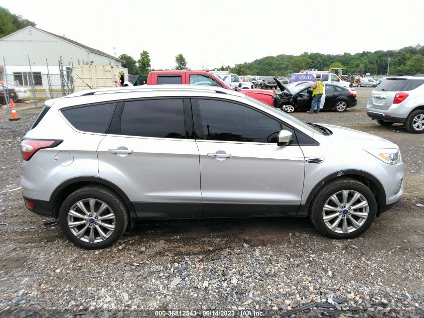 2017 FORD ESCAPE TITANIUM - 1FMCU9JD4HUD15181