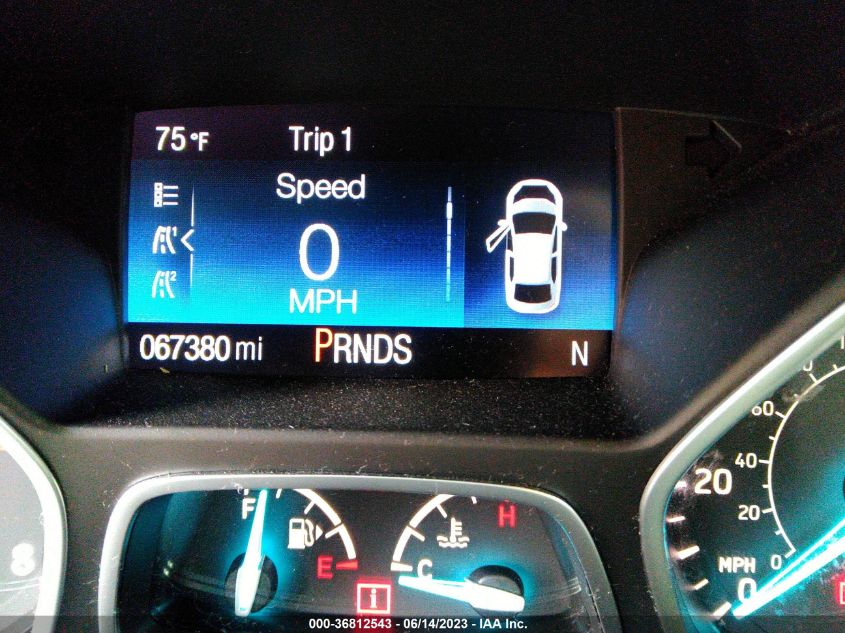 2017 FORD ESCAPE TITANIUM - 1FMCU9JD4HUD15181