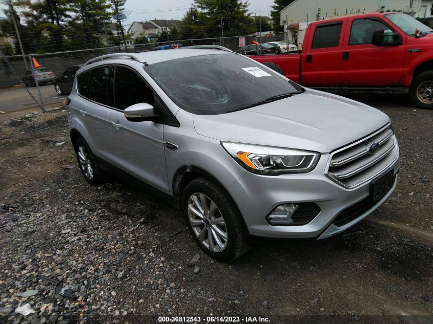 2017 FORD ESCAPE TITANIUM - 1FMCU9JD4HUD15181