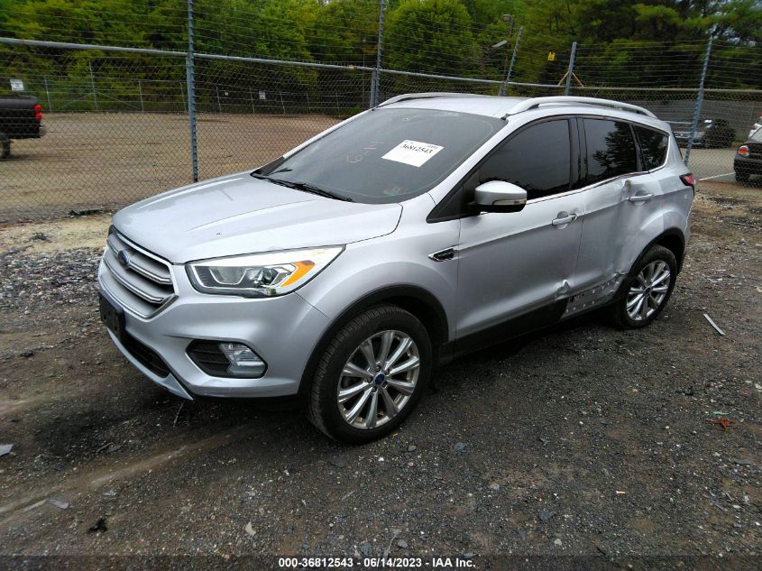 2017 FORD ESCAPE TITANIUM - 1FMCU9JD4HUD15181
