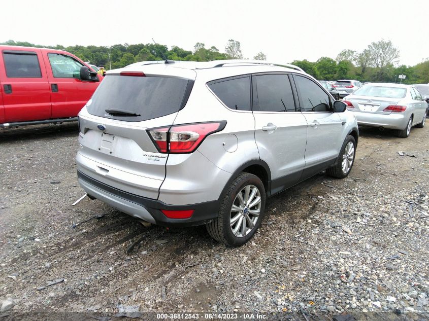 2017 FORD ESCAPE TITANIUM - 1FMCU9JD4HUD15181