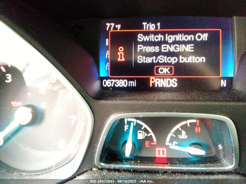 2017 FORD ESCAPE TITANIUM - 1FMCU9JD4HUD15181