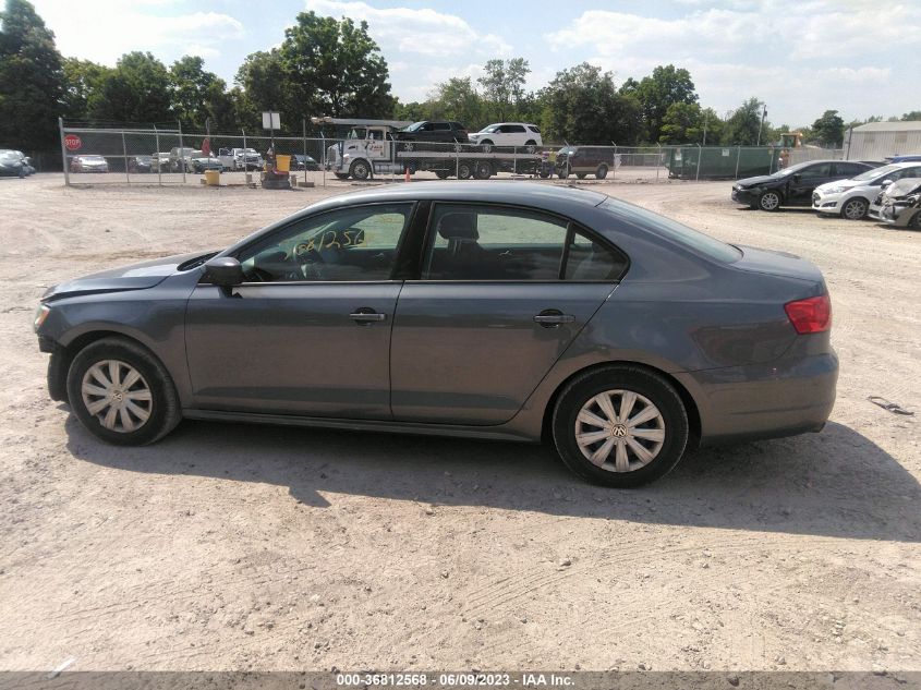 2014 VOLKSWAGEN JETTA SEDAN S - 3VW2K7AJ4EM428724