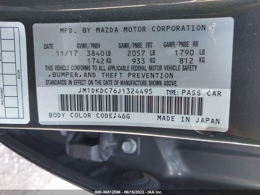2018 MAZDA CX-3 TOURING - JM1DKDC76J1324495