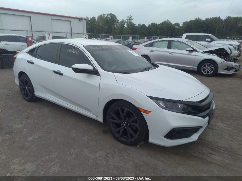 2019 HONDA CIVIC SEDAN SPORT - 19XFC2F83KE201394