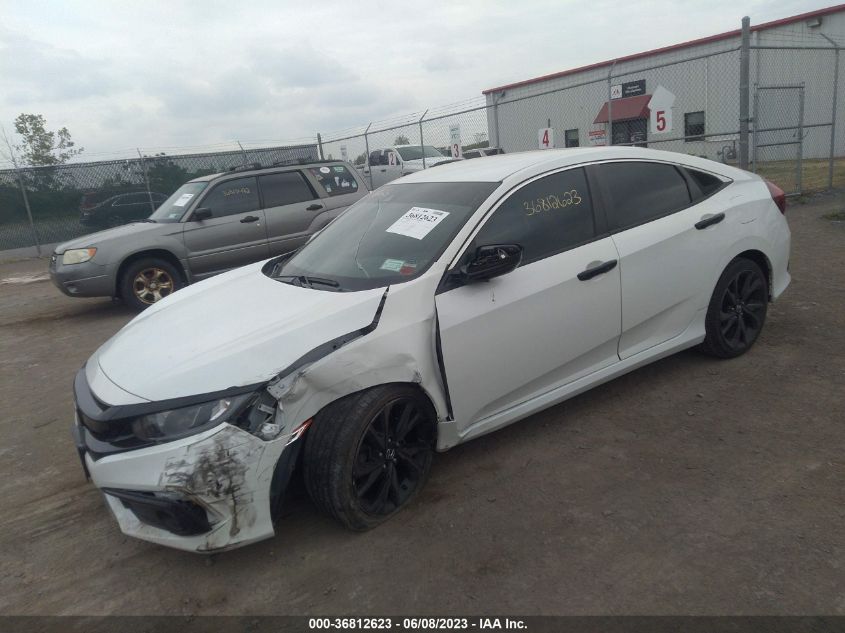 2019 HONDA CIVIC SEDAN SPORT - 19XFC2F83KE201394