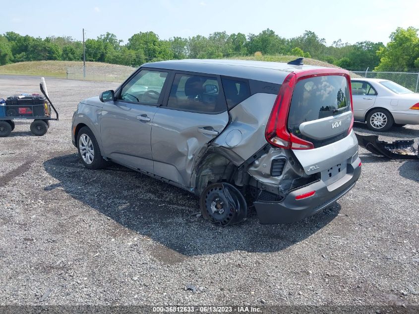 2022 KIA SOUL LX - KNDJ23AU6N7813262