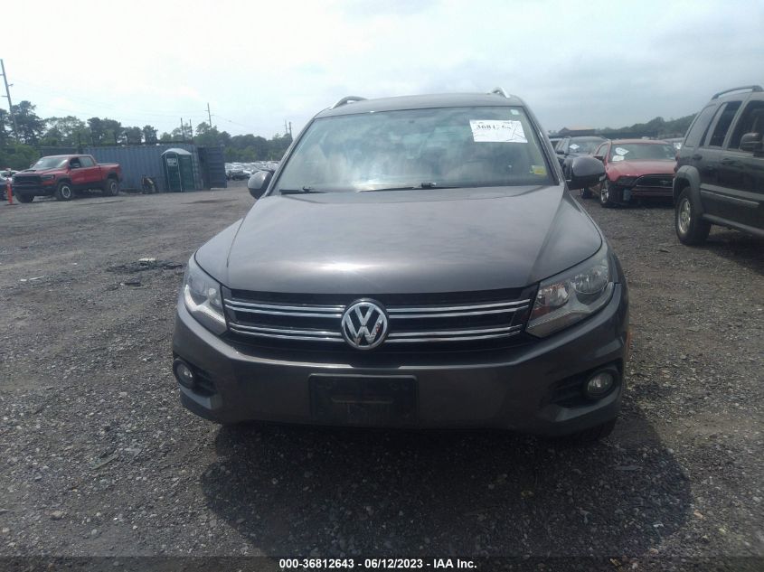 2014 VOLKSWAGEN TIGUAN SEL - WVGBV3AX3EW511726