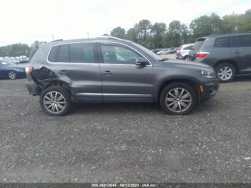 2014 VOLKSWAGEN TIGUAN SEL - WVGBV3AX3EW511726