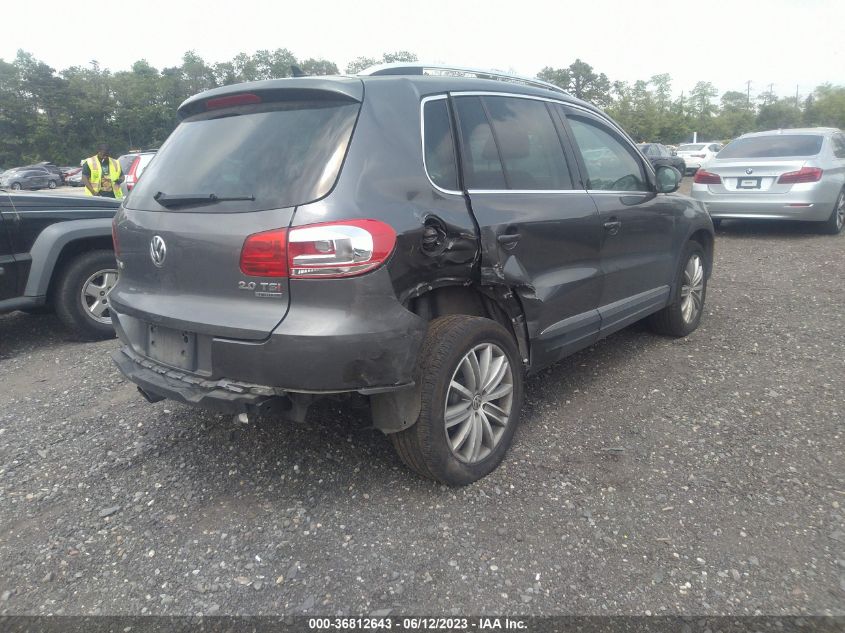 2014 VOLKSWAGEN TIGUAN SEL - WVGBV3AX3EW511726