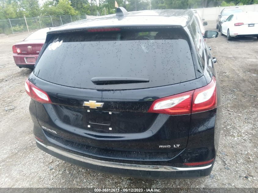 2021 CHEVROLET EQUINOX LT - 3GNAXUEV5MS105263