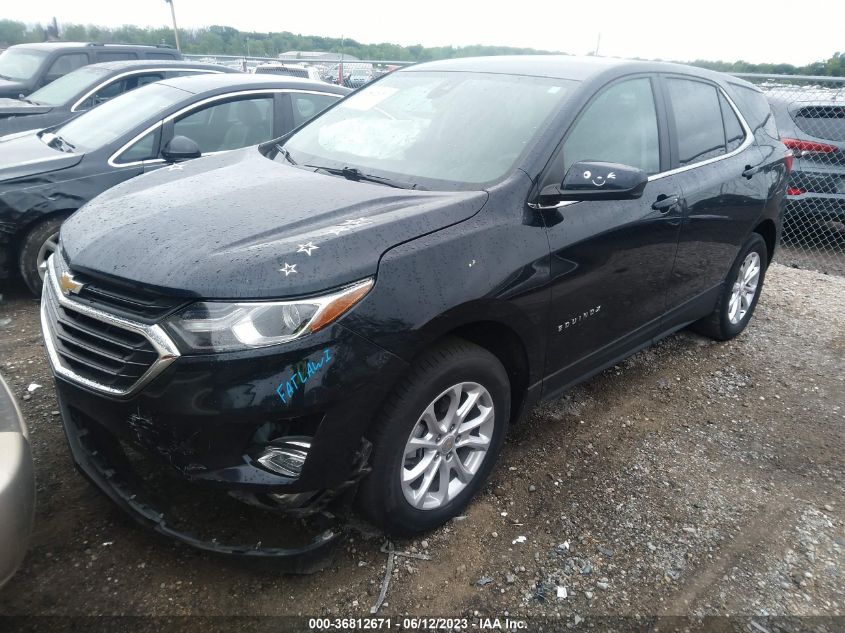2021 CHEVROLET EQUINOX LT - 3GNAXUEV5MS105263