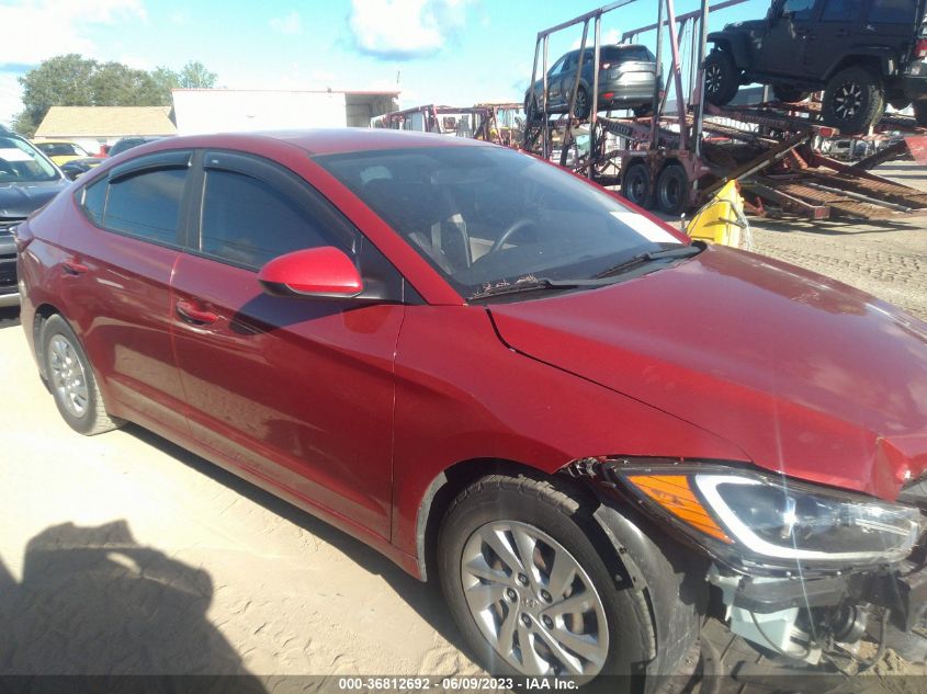 2018 HYUNDAI ELANTRA SE - KMHD74LF7JU471623