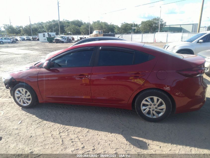 2018 HYUNDAI ELANTRA SE - KMHD74LF7JU471623