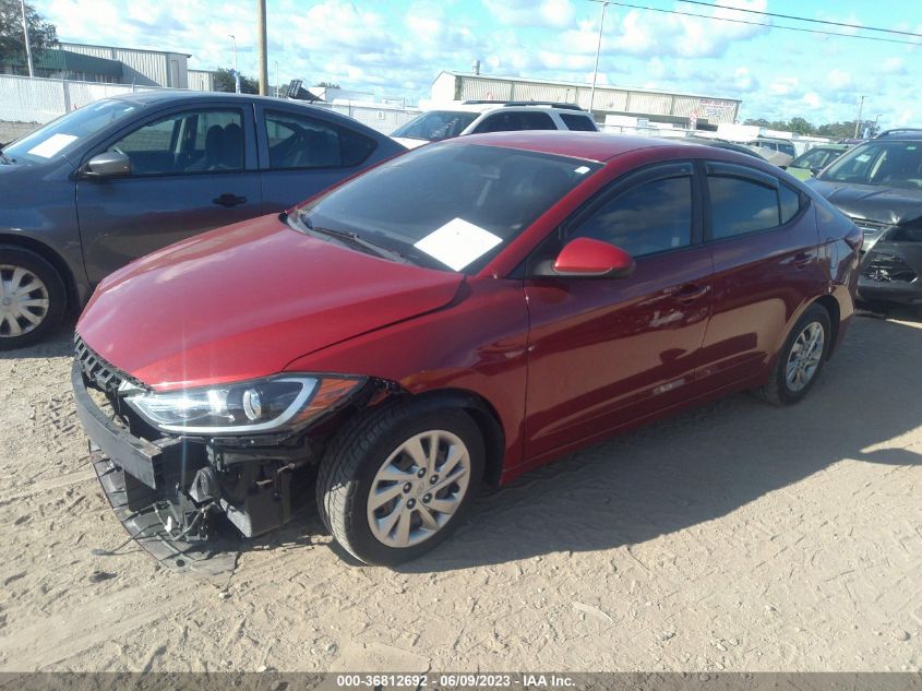 2018 HYUNDAI ELANTRA SE - KMHD74LF7JU471623