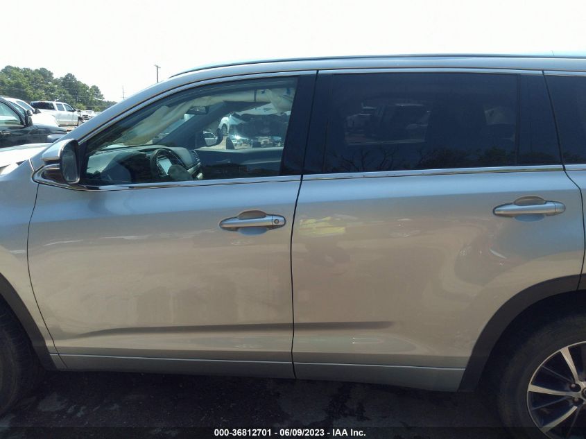2018 TOYOTA HIGHLANDER SE/XLE - 5TDKZRFH9JF535464