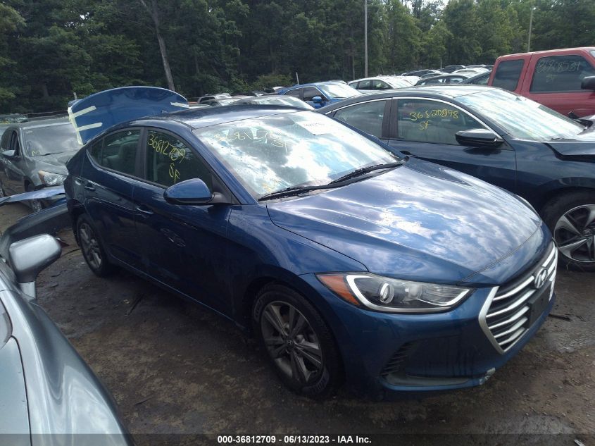 2018 HYUNDAI ELANTRA SEL - 5NPD84LF6JH221768