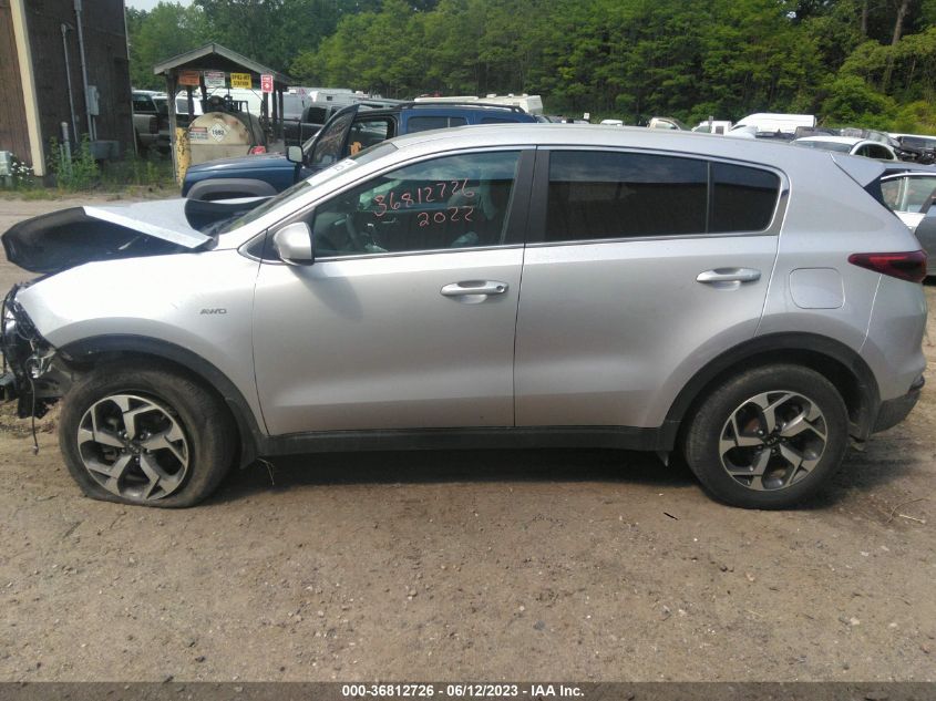 2022 KIA SPORTAGE LX - KNDPMCAC2N7993321
