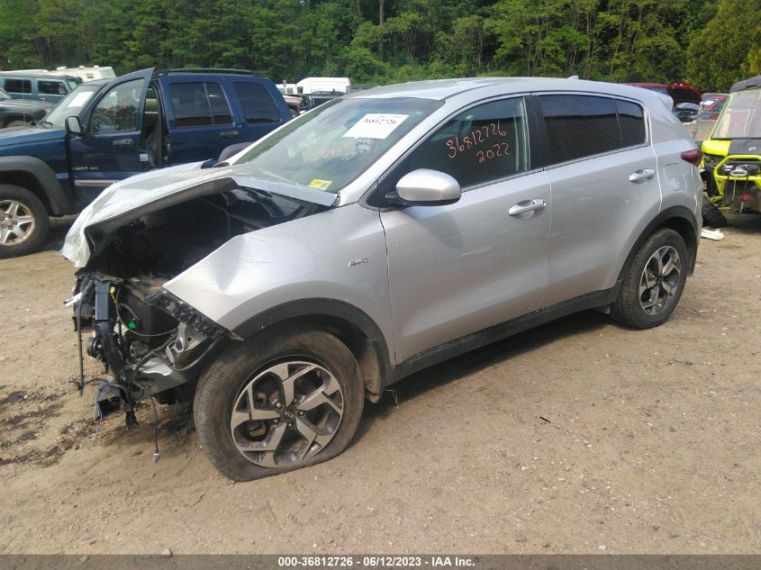 2022 KIA SPORTAGE LX - KNDPMCAC2N7993321
