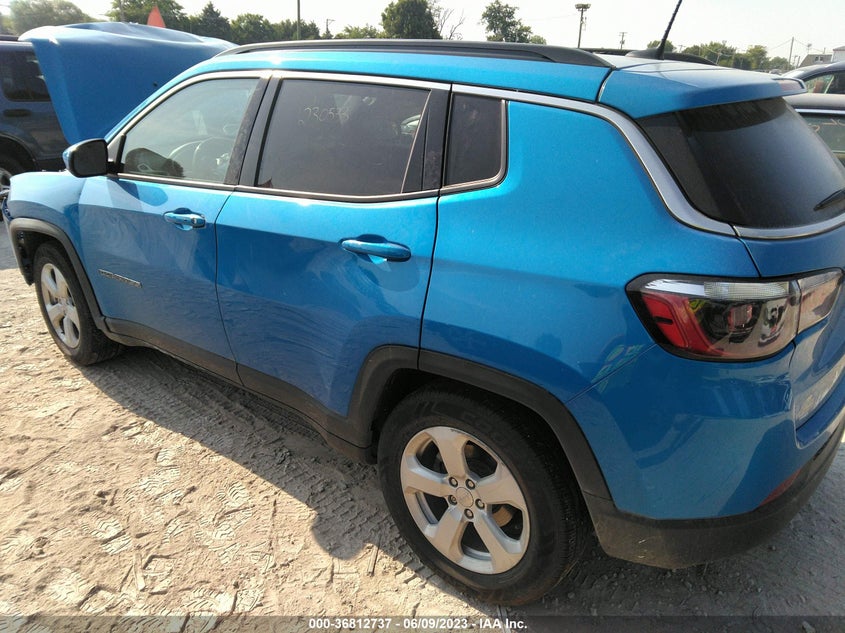 VIN 3C4NJCBB9MT538613 2021 JEEP COMPASS LATITUDE