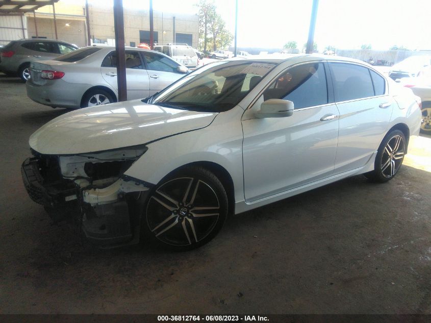 2017 HONDA ACCORD SEDAN TOURING - 1HGCR3F94HA004313