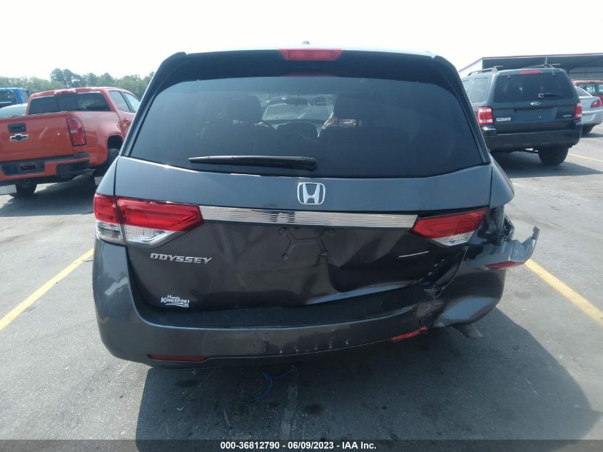2016 HONDA ODYSSEY SE - 5FNRL5H3XGB160702