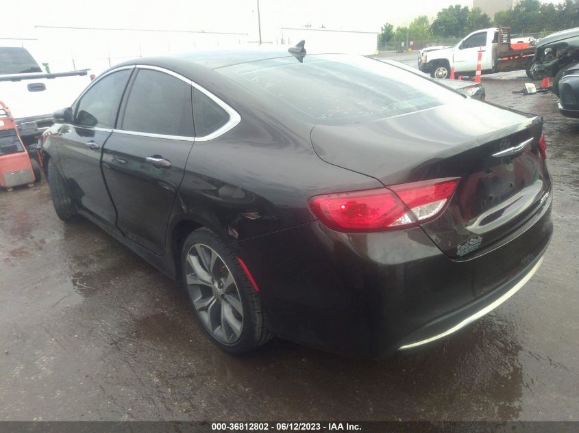 2015 CHRYSLER 200 C - 1C3CCCCB5FN608664