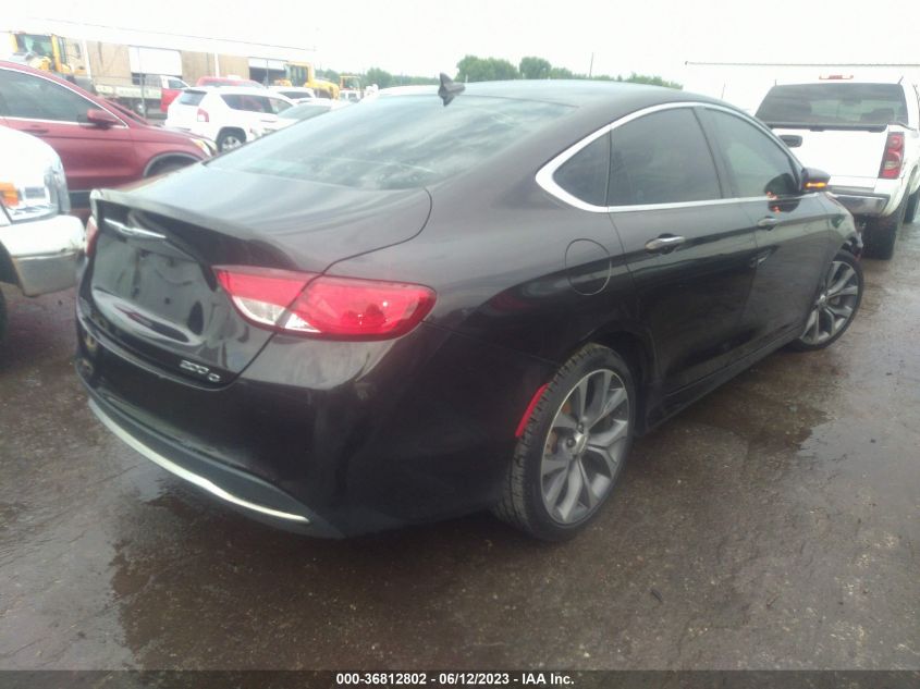 2015 CHRYSLER 200 C - 1C3CCCCB5FN608664