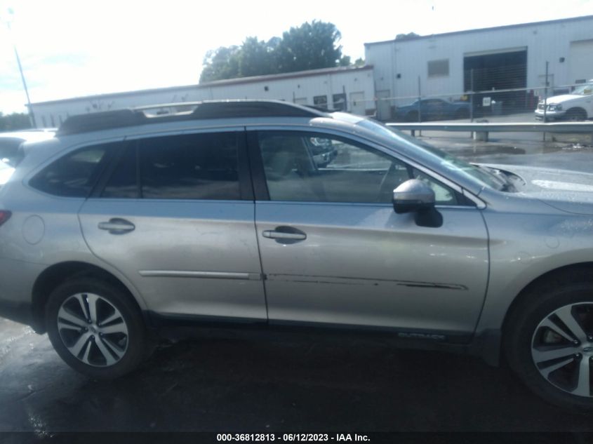 2018 SUBARU OUTBACK LIMITED - 4S4BSENC3J3362015
