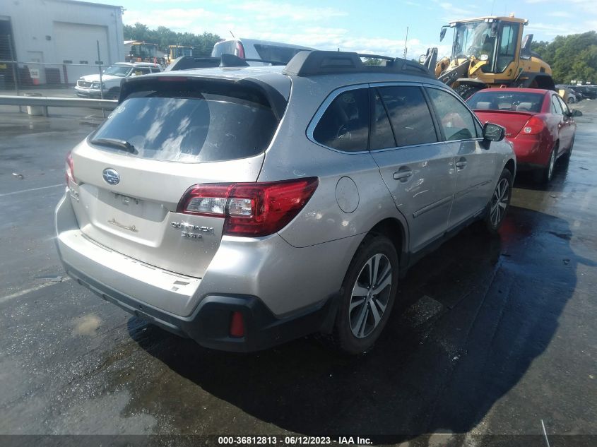 2018 SUBARU OUTBACK LIMITED - 4S4BSENC3J3362015