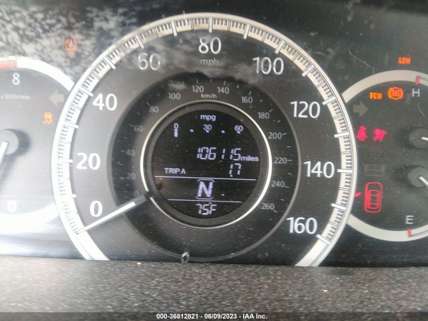 2015 HONDA ACCORD SEDAN EX-L - 1HGCR2F81FA140400