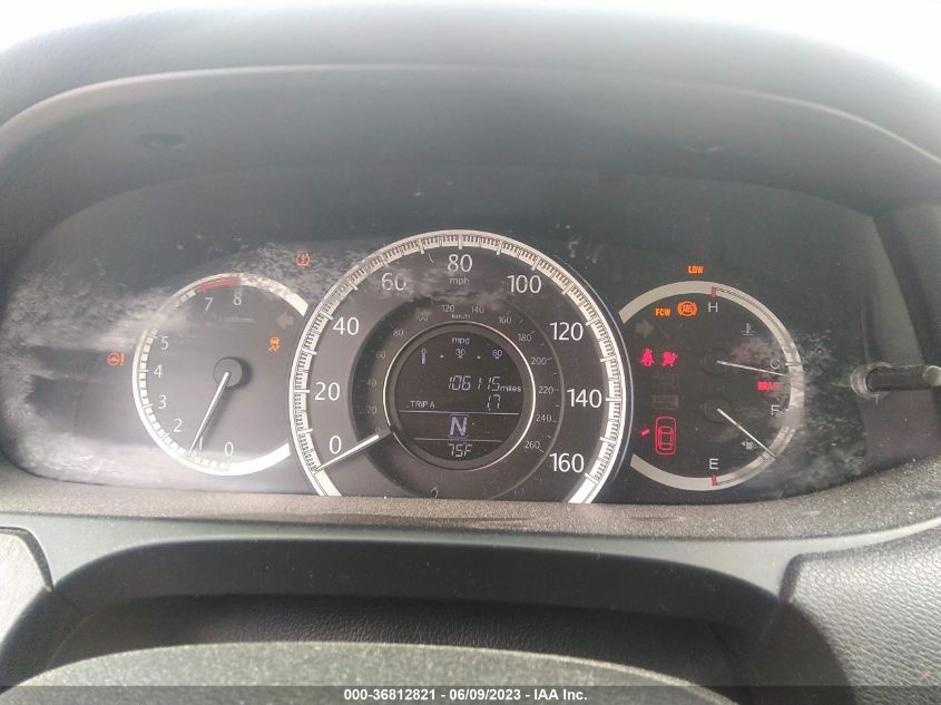 2015 HONDA ACCORD SEDAN EX-L - 1HGCR2F81FA140400