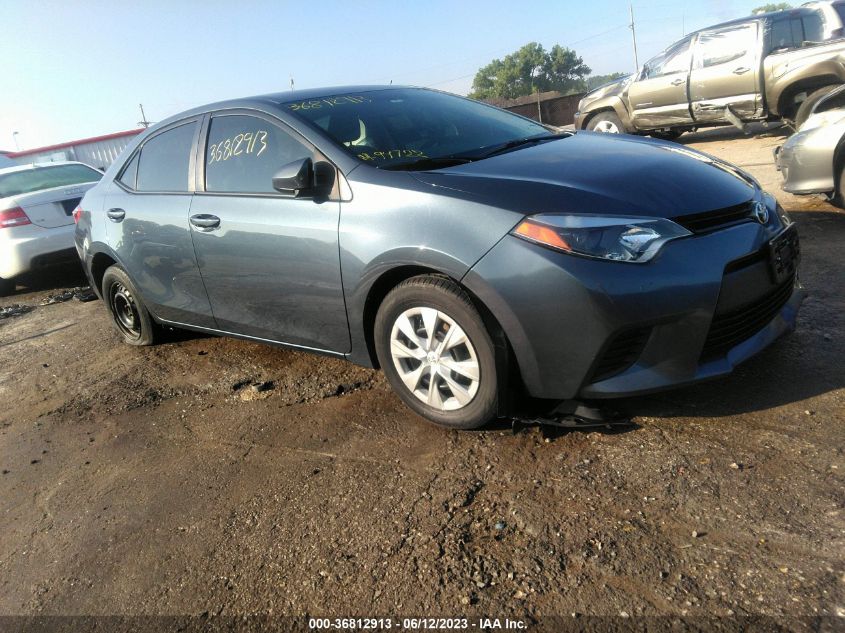 2015 TOYOTA COROLLA L/LE/S/S PLUS/LE PLUS - 2T1BURHE3FC464030