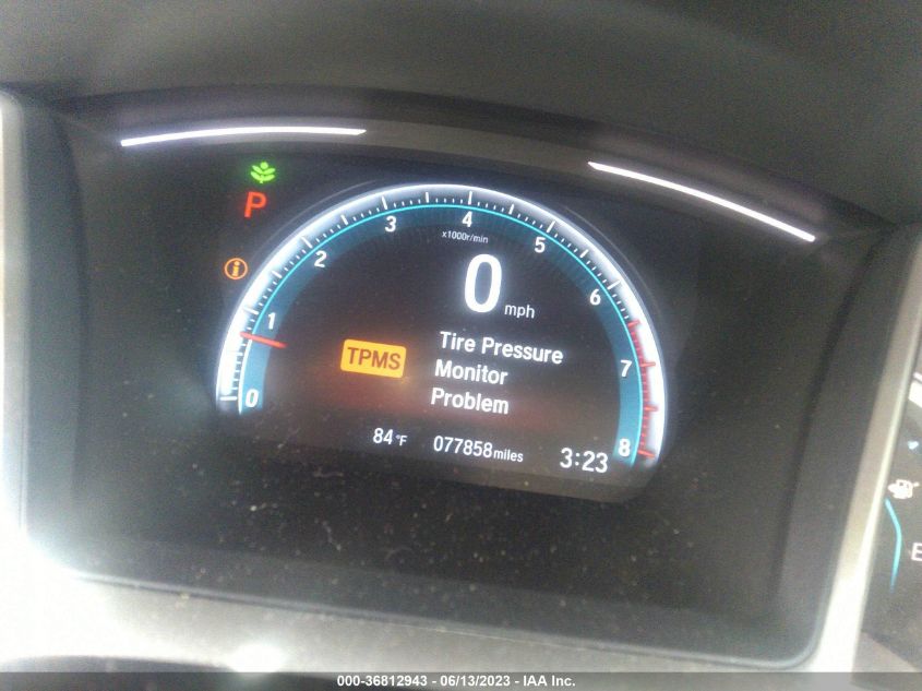 2017 HONDA CIVIC SEDAN EX-T - 19XFC1F38HE013963