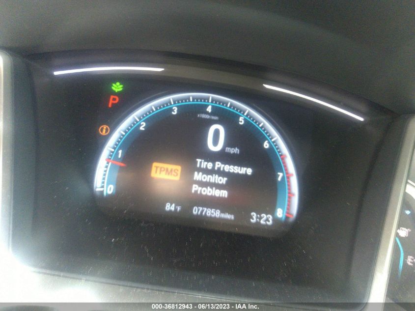 2017 HONDA CIVIC SEDAN EX-T - 19XFC1F38HE013963