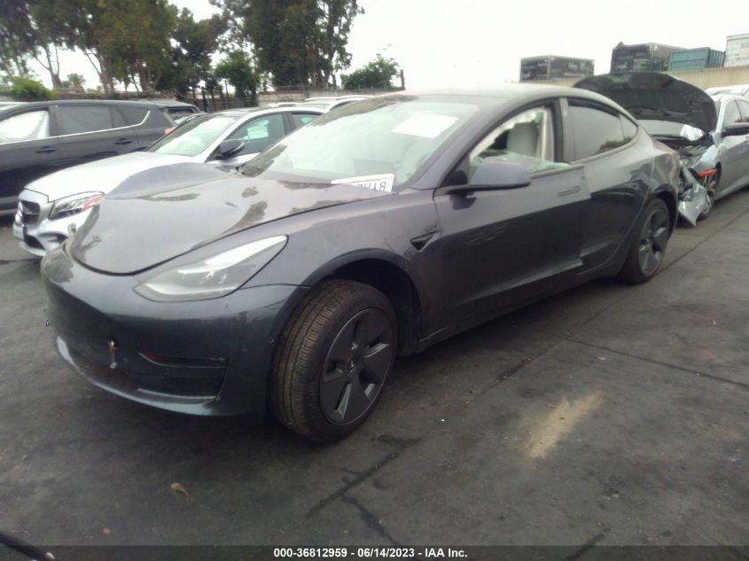 2021 TESLA MODEL 3 LONG RANGE - 5YJ3E1EB5MF068137