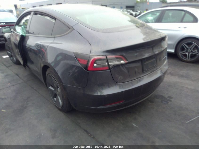 2021 TESLA MODEL 3 LONG RANGE - 5YJ3E1EB5MF068137