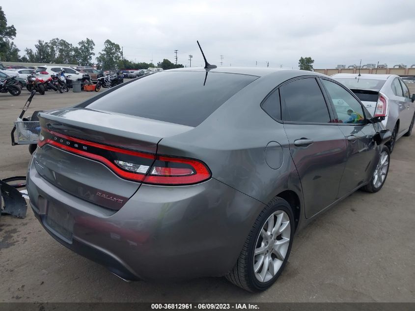2013 DODGE DART RALLYE - 1C3CDFBA0DD226441