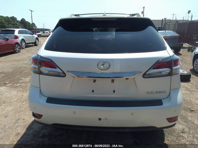 2013 LEXUS RX 350 - 2T2BK1BA7DC200752