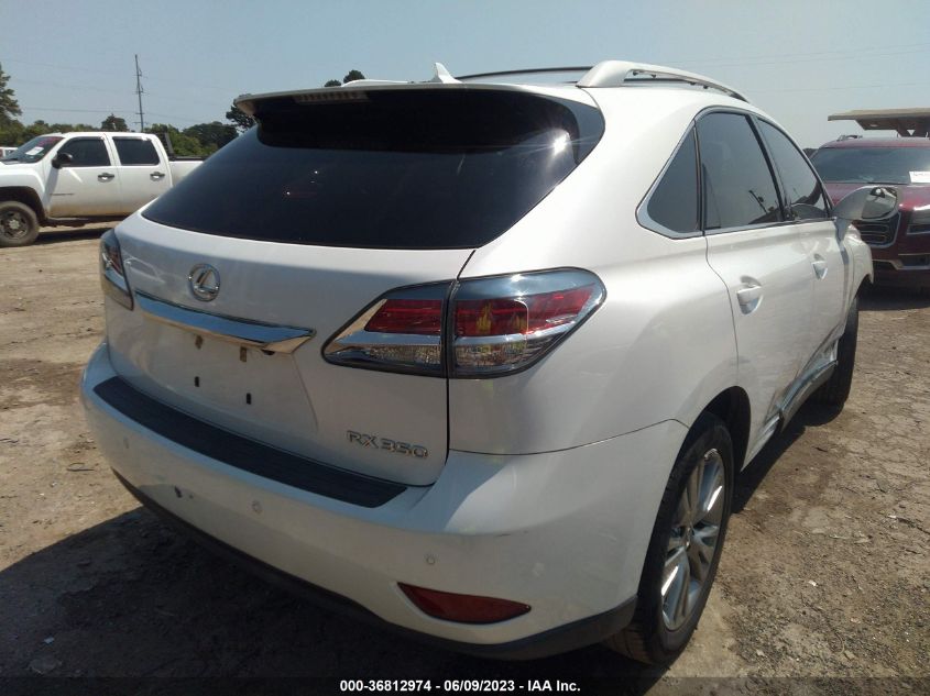 2013 LEXUS RX 350 - 2T2BK1BA7DC200752