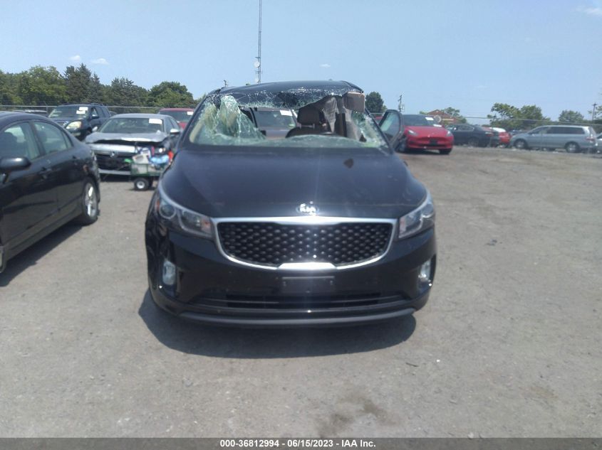 2016 KIA SEDONA SX - KNDMC5C11G6156064