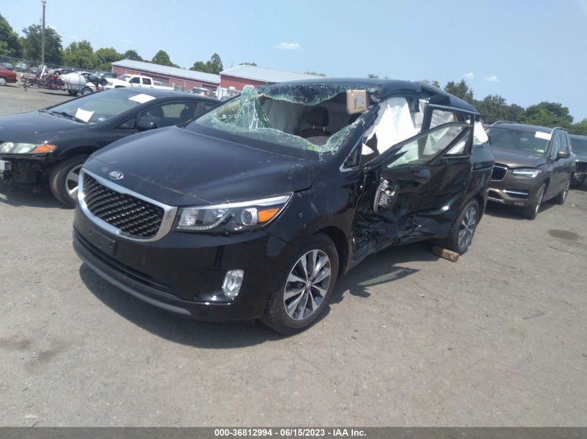 2016 KIA SEDONA SX - KNDMC5C11G6156064