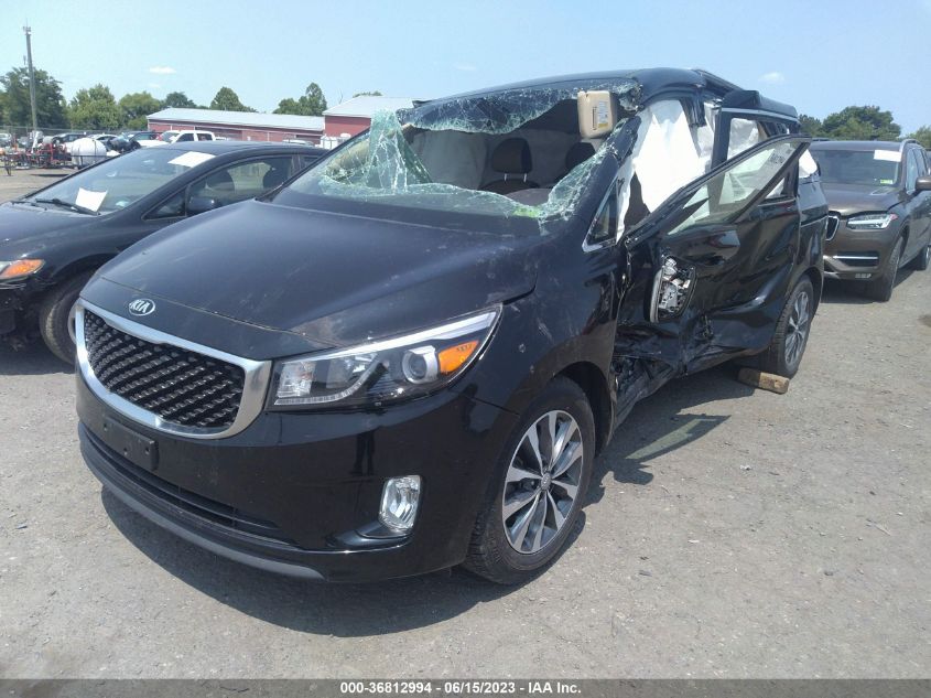 2016 KIA SEDONA SX - KNDMC5C11G6156064