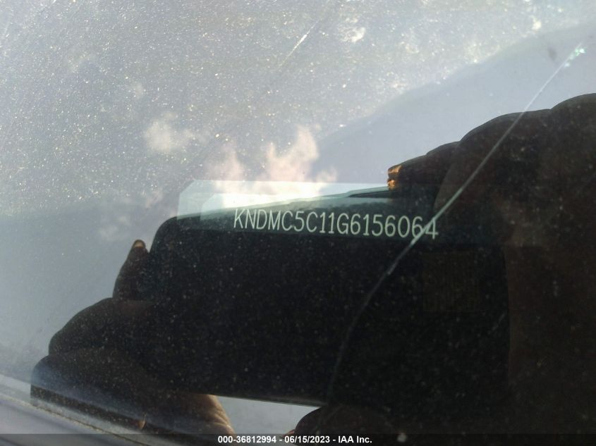 2016 KIA SEDONA SX - KNDMC5C11G6156064