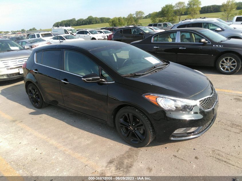 2016 KIA FORTE 5-DOOR EX - KNAFX5A83G5490595