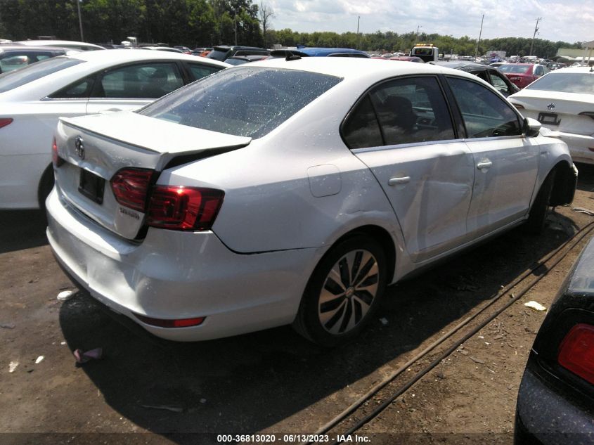 2013 VOLKSWAGEN JETTA SEDAN HYBRID SEL PREMIUM - 3VW637AJ4DM251248