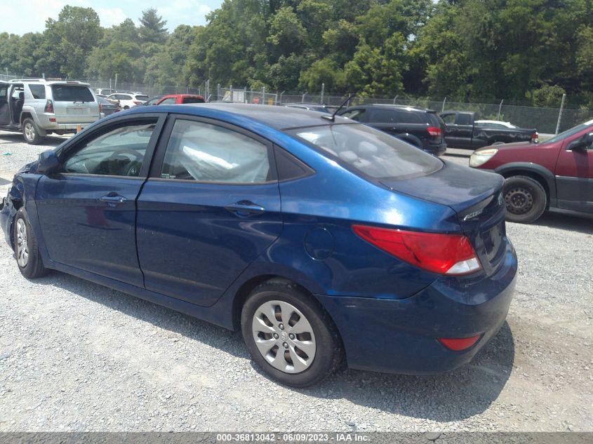 2016 HYUNDAI ACCENT SE - KMHCT4AE7GU029337